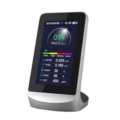 China App del Smart Home que supervisa el detector del monitor de la calidad del aire interior del CO2 en venta
