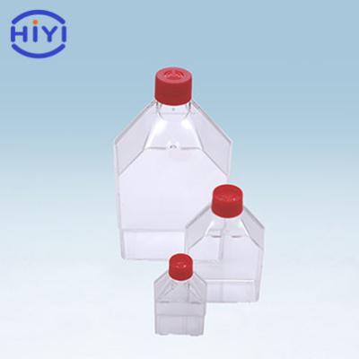 China Biological Cell And Tissue Culture Flask With Ventilation Cover for sale