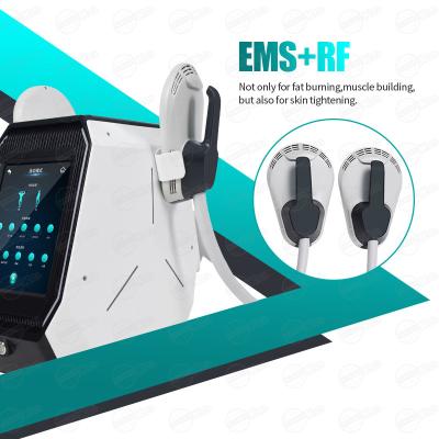China Cutting Edge 2 Handles Ems Body Sculpting Machine Muscle Stimulation Fat Burning For Salon for sale