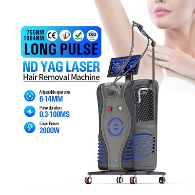 China Long Pulse Machine Laser Epilation Alexandrite Hair Removal CE for sale