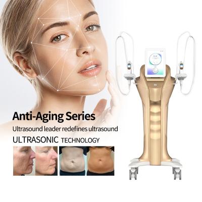 China Vertical Ultra Therapy Skin Tightening Hifu Treatment Machine 60W Family Use for sale