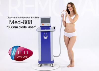 China Pain Free 808nm Diode Laser Hair Removal Machine With Germany Laser Bars for sale