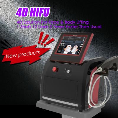 China 2020 Most Popular 4D HIFU Machine / High Intensity Focused Ultrasound Skin Tightening Machine for sale