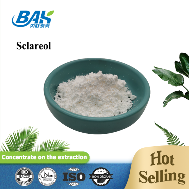 Food Grade Immune Enhancing Supplements Sclareol Powder 95% 0