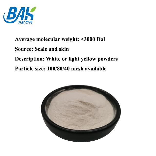 CAS 9064-67-9 Fish Collagen Peptide Powder Cosmetic Raw Materials 0