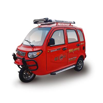 China YAOLON adult taxi nigeria philippine 3 wheel motorcycle  mototaxi motorized tricycle car passenger for sale