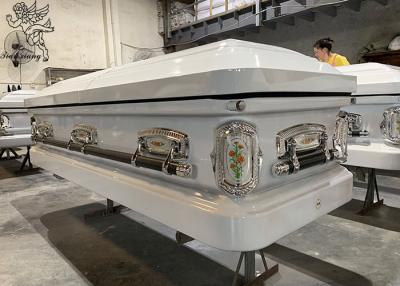 China Customizable Stainless Steel Casket Metal Handle Decorable Surface for sale