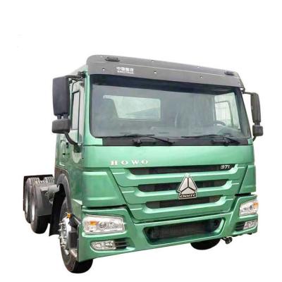 China Second Hand Price Sinotruck Howo 371 420hp Prime Mover 6X4 Used Tractor Truck Head for sale