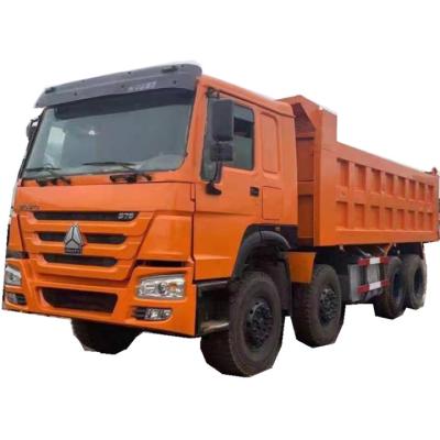 China 8x4 6x4 Sinotruk Howo Truck Price New Tipper Tipping Dumper Truck Used 375 8x4 12 wheel Dump Truck for sale