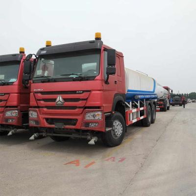 China Sinotruk HOWO Used 10000 Liter Water Tank Truck Price Stainless Steel Water Tank Truck for sale