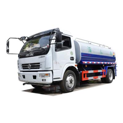 China Used Dongfeng 6x4 4X2 20m3 Stainless Steel Drinking Water Tank Truck Spray Bowser Water Sprinkler Truck for sale