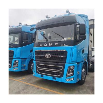China Brand new CAMC heavy duty 6x4 410HP CNG Prime mover/ tractor truck for sale for sale