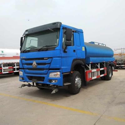 China New HOWO 4x2 6x4 20cbm Used Water Truck Fuel Tanker Truck For sale for sale