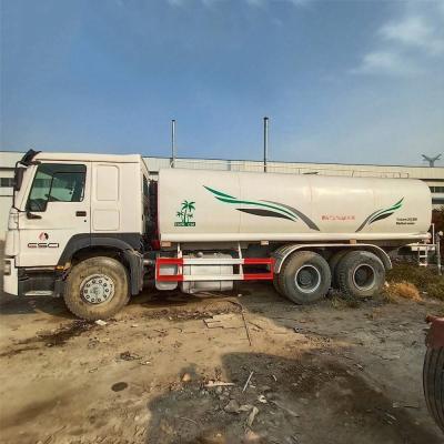 China Used Sinotruk Howo 6X4 20000 Liter Water Tank Truck for sale