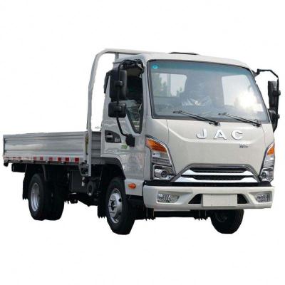 China Low Price Factory Used JAC Cargo Truck With Refrigerator Lorry Truck 130HP 4X2 Truck for sale