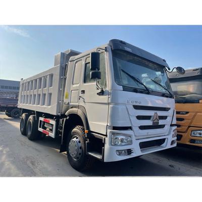 China Howo 2019 used dump truck 371 power used truck new box right rudder for sale