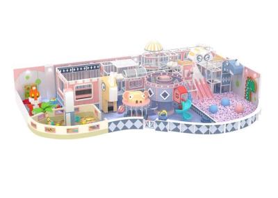 中国 Commercial Kids Fun Playground Indoor Soft Play Equipment With High Slide 販売のため