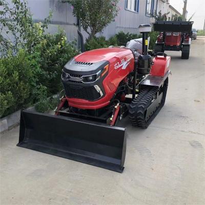 China Small Lawn Mower Tractor 50hp Front Loader Backhoe Tractor for sale