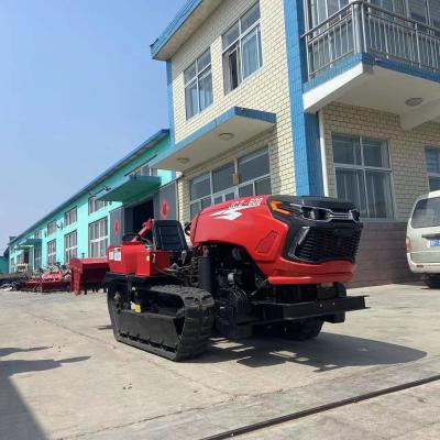 China Reliable Chinese Crawler Tractor , Mini Agricultural Tractor 50hp for sale