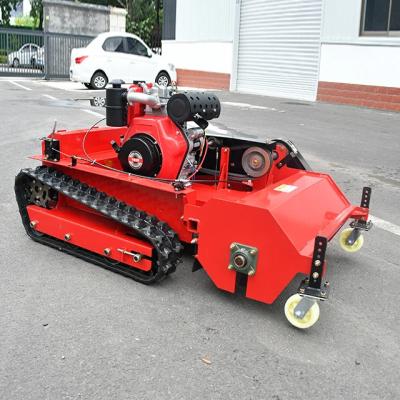 China Gasoline Lawn Mower Self-Propelled 12HP Remote Control Lawn Mower for sale