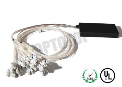 China Single Mode Fiber Coupler 1XN LC Fbt Coupler Φ2 Length Customized Package D for sale