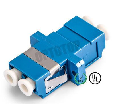 China LC UPC Duplex Single Mode Fiber Adapter Connecting LC / UPC to LC / UPC for sale