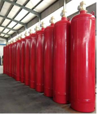 China DOT-3AA Seamless Steel Gas Cylinders 3.6L To 88.4L Medical Gas Storage Cylinder for sale