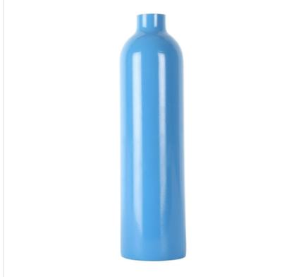 China Industrial AA6061 Aluminum Gas Cylinder Oxygen Tank DOT 3AL Cylinder for sale