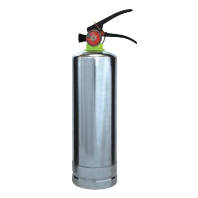 China 2KG Stainless Steel ABC Type Fire Extinguisher Portable Dry Powder Extintor for sale