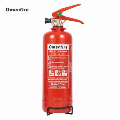 China 2KG BS EN3 Fire Extinguisher Small 2kg Dry Powder Fire Extinguisher for sale