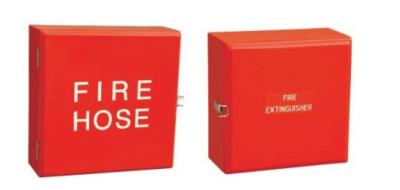 China FRP Fiberglass Fire Extinguisher Cabinets Red Fire Extintor Box for sale