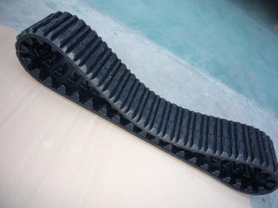 China Durable Rubber Tracks , Mini Excavator Replacement Rubber Tracks for sale