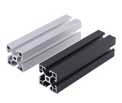China 4040 perfiles de aluminio anodizados naturales de mucha demanda para la caja de luz delgada en venta