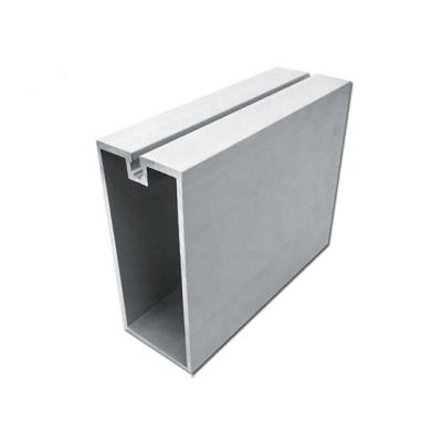 China Building Exterior 2.0mm 6063 Aluminum Curtain Wall Profile for sale
