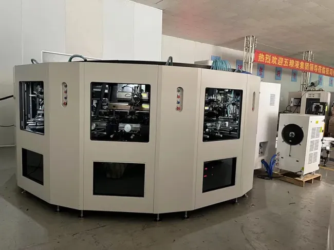 LC 6color Automatic Spain Glass Bottle Screen Printer Servo-Controlled Screen Print