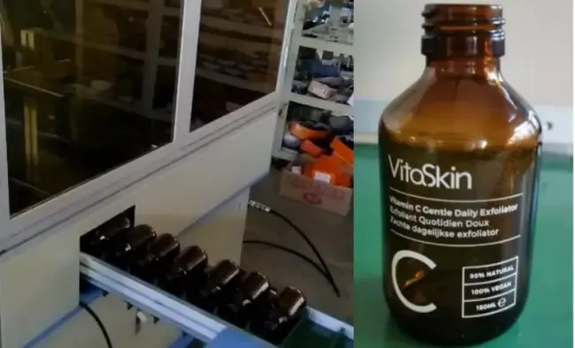 Advanced Multi-Color UV Printer for Cosmetic and Wine Bottles