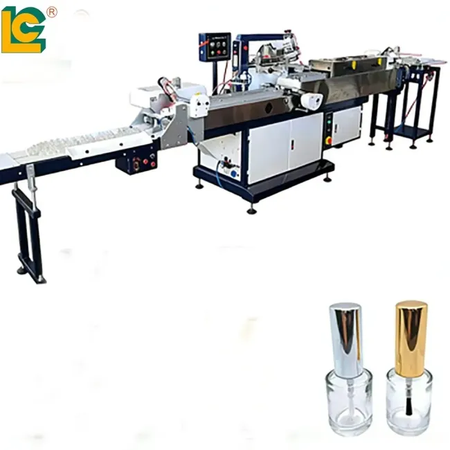 Beauty Packaging Line: Automatic Screen Printing for Nail Polish Lip Gloss Tubes