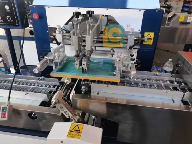 Beauty Packaging Line: Automatic Screen Printing for Nail Polish Lip Gloss Tubes