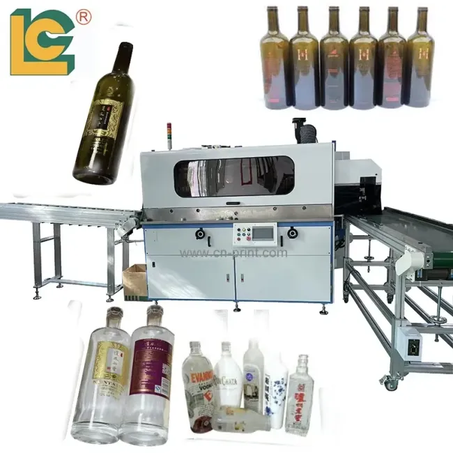 Advanced Full-Servo UV Printer for Custom Cylindrical Bottles