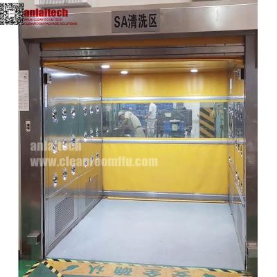 China Auto-Fast Rolling Door Air Shower for Material pass through for sale