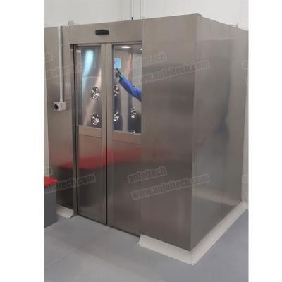 China APH PHARMA-UK NUTRITION FACTORY ANLAITECH BRAND AUTOMATICALLY DOOR AIR SHOWER CLEAN ROOM for sale