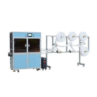 China Gas Mask Disposable Face Mask Making Machine 4200W 15KHZ Frequency for sale