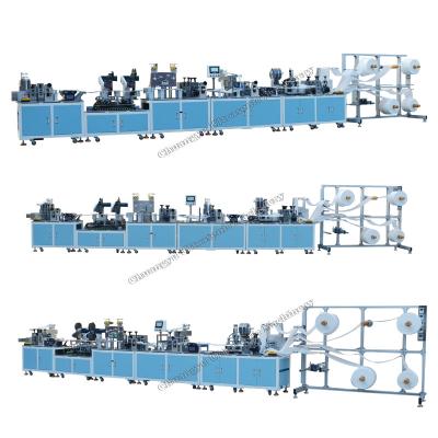 China 0.8Mpa Fish Shaped Mask Making Machine , 40pcs/min Mask Making Equipment for sale