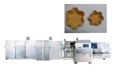 中国 機械、速いのアイス クリームの製造設備を作るセリウムのウエファー オーブンを熱します 販売のため