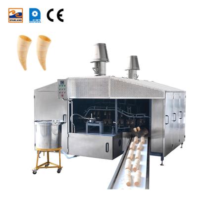 China Fabrica de producción profesional Ventas directas Maquinaria de alimentos gourmet Maquinaria de cono de obleas en venta