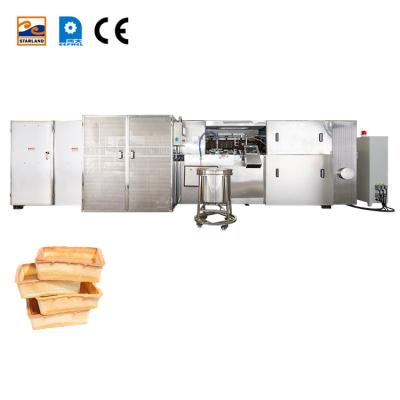China Automatic 1.5kw Egg Roll Production Line Cutting Tart Shell Machinery for sale