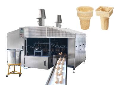 China Energr Saving Industrial Waffle Maker 0.75kw Commercial Waffle Cone Machine 3500L x 3000W x 2200H Customized for sale