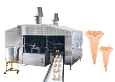 Chine Automate de HP du cornet de crème glacée 1,0, consommation de l'essence 4-5, chaîne de production de gaufrette de système de gaz porte à deux battants à vendre