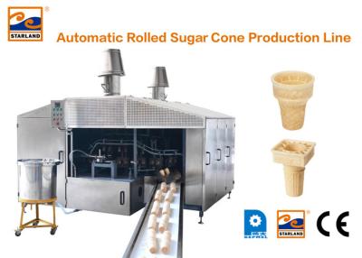 China Automatic Wafer Cone Production Line Without Timing Device 1.0hp 0.75kw for sale