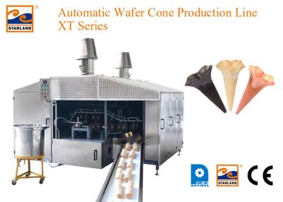 China Inteiramente Antomatic rápido aquecendo acima o certificado do CE da máquina do cone de gelado do forno à venda